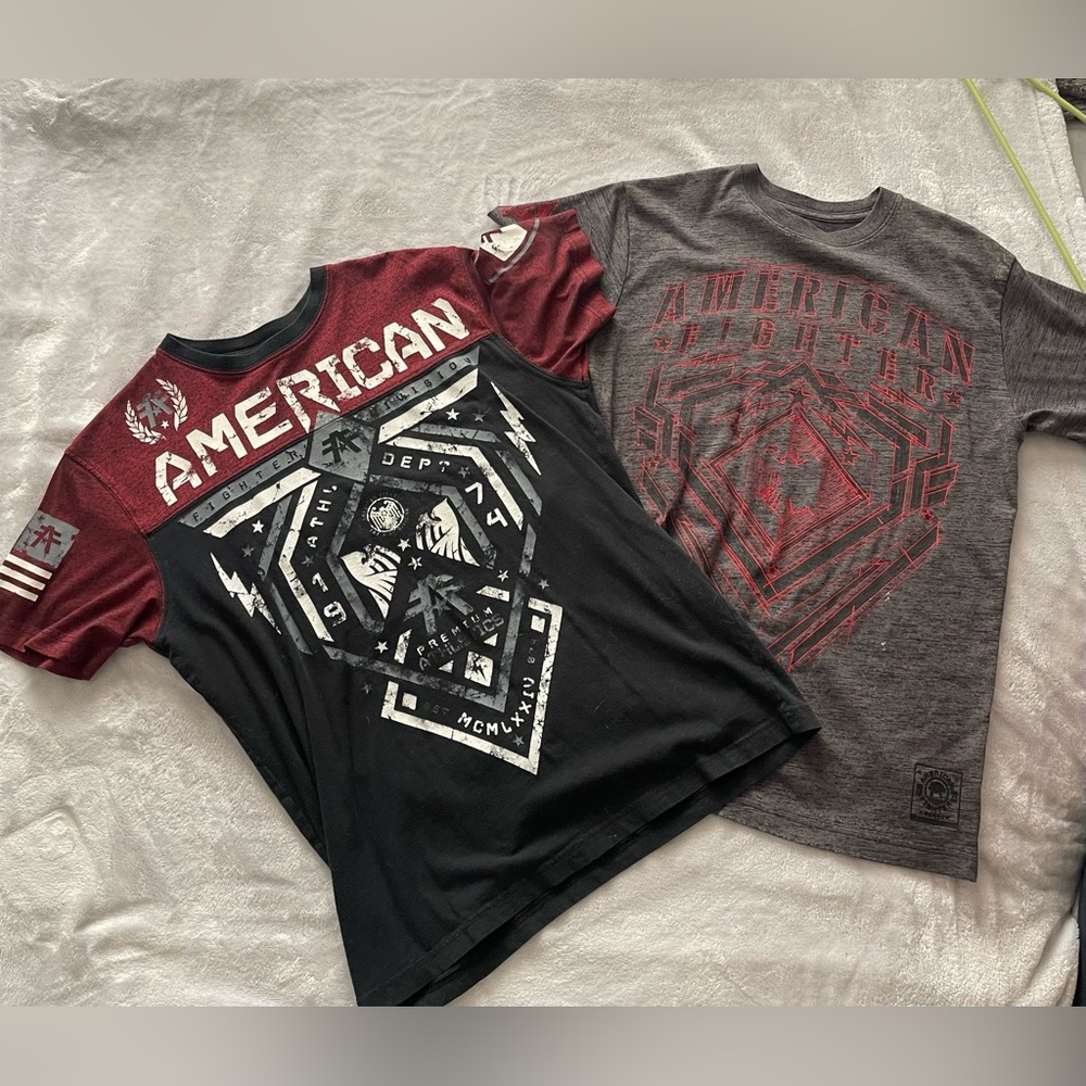 American Fighter T shirts men’s size medium